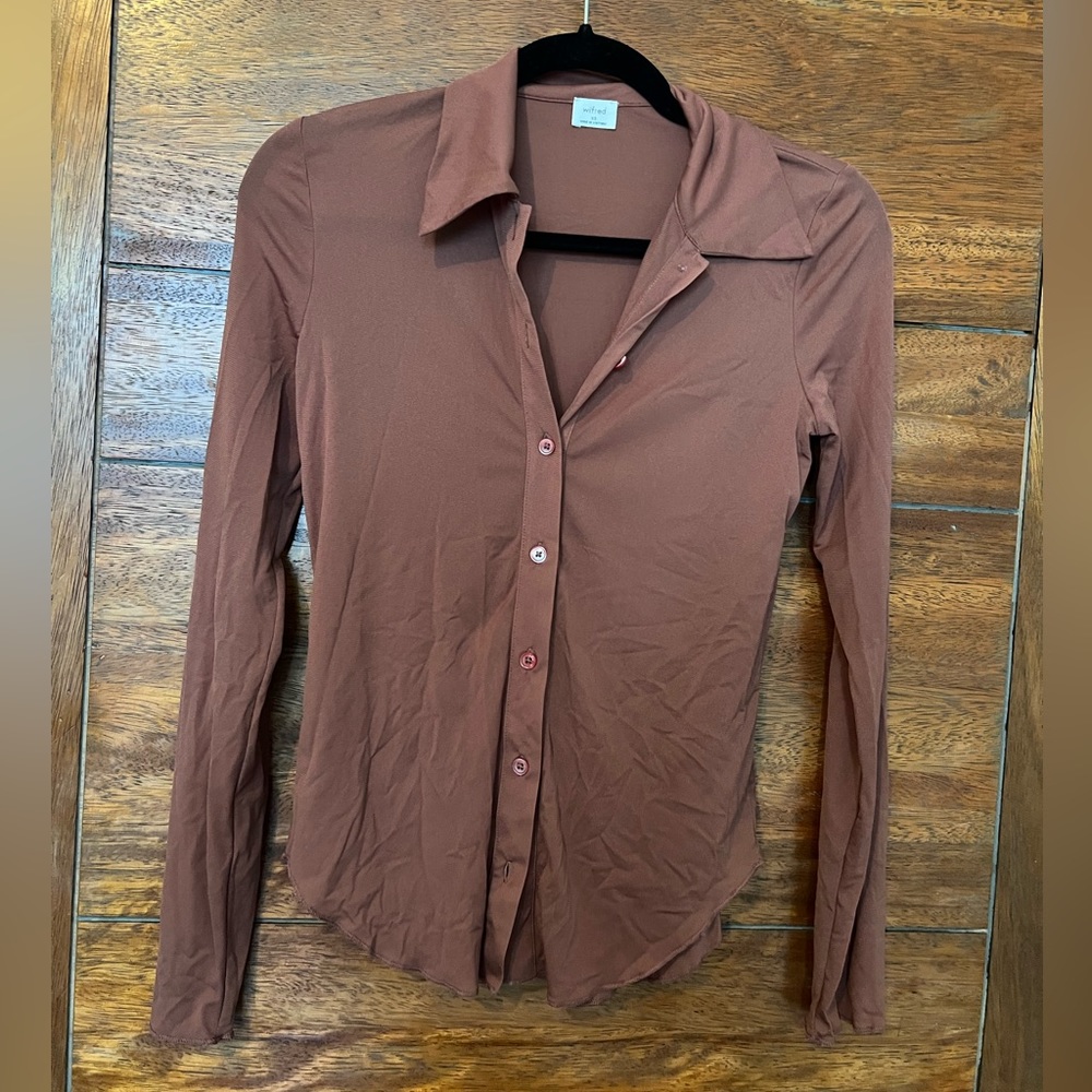 Aritzia Mesh Long Sleeve
